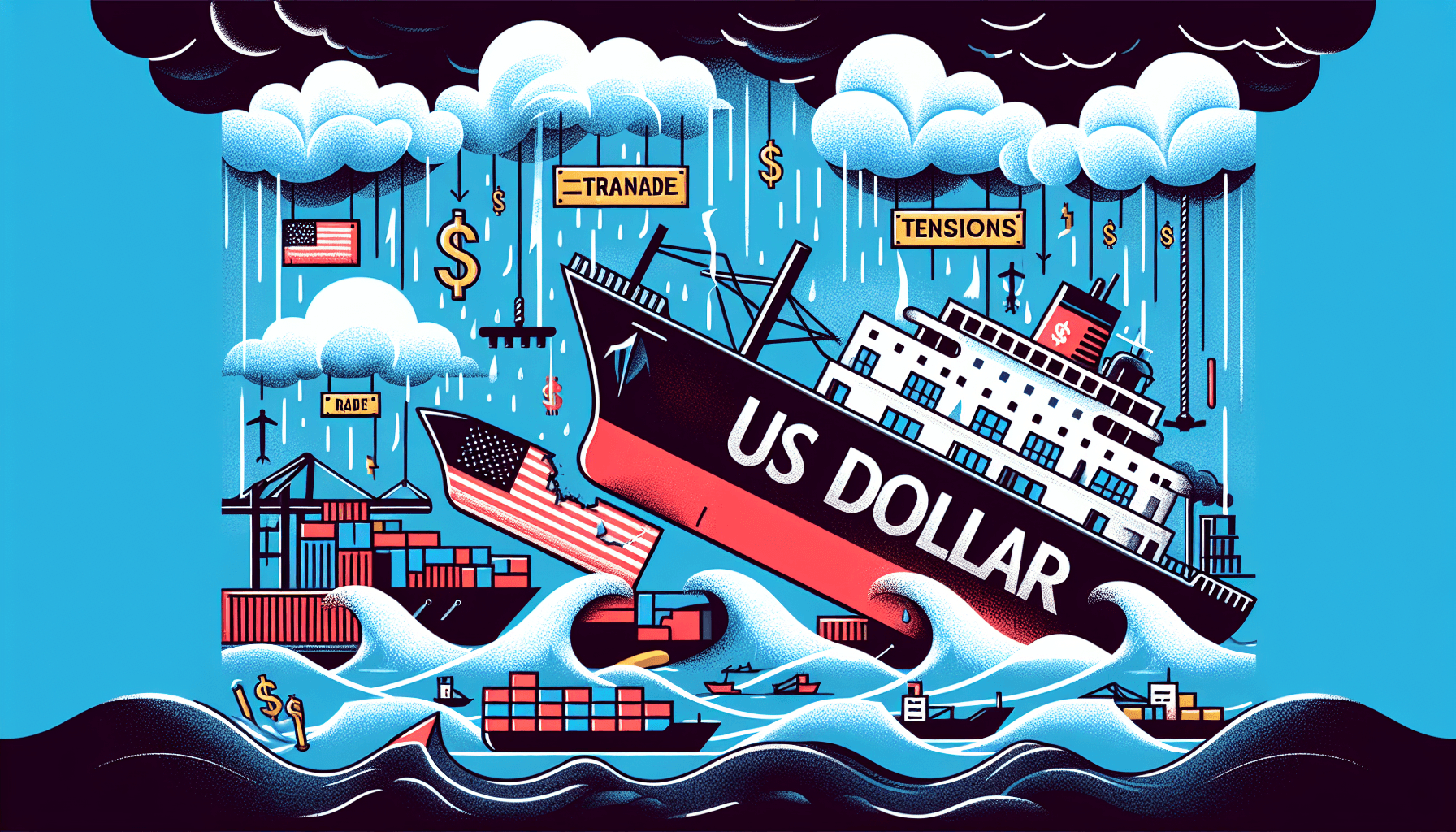 미국 달러의 약세와 무역 긴장이 가져온 경제적 영향 분석.png